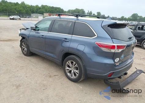 2015 Toyota Highlander Xle V6 из США, поврежденный, VIN 5TDJKRFH8FS183878